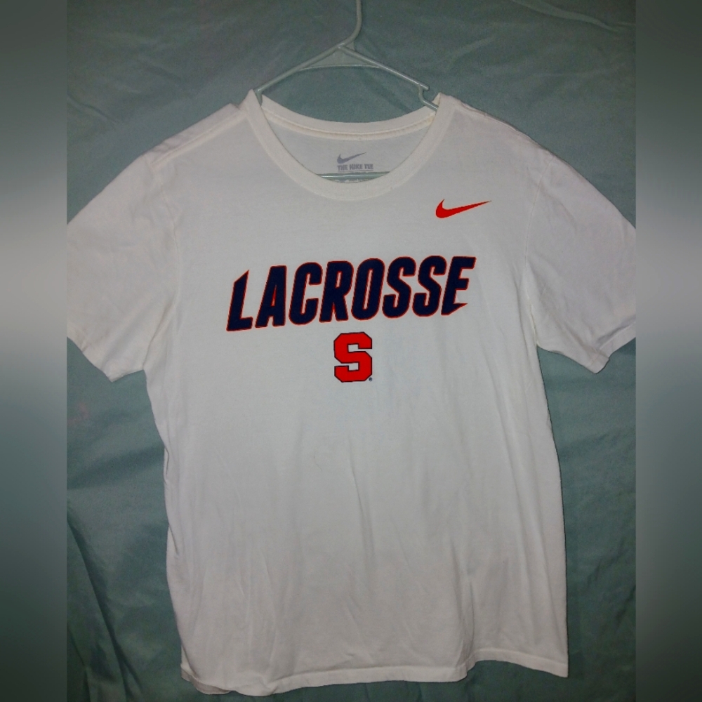 White Nike Lacrosse T-Shirt
